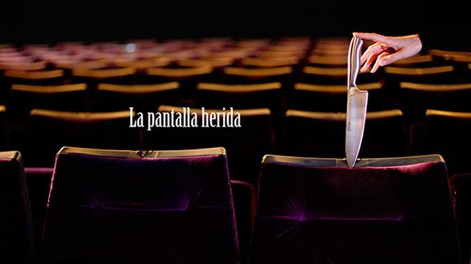 La pantalla herida