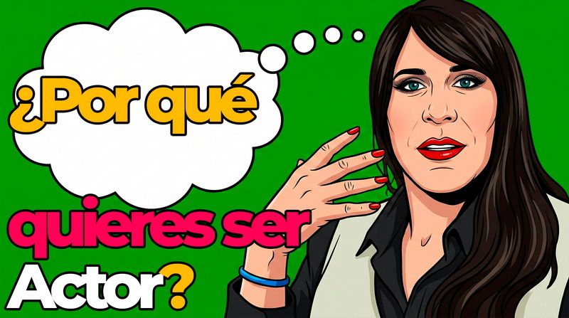 ¿Por qué quieres ser actor/actriz?